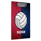 Porte-bloc Volley-ball ; rouge, blanc et bleu (Swatch)