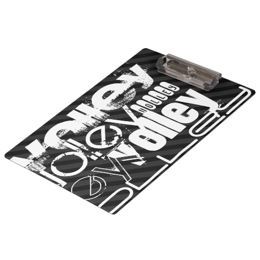 Porte-bloc Volley ; Gris noir et gris foncé (Incliné)