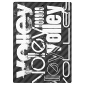 Porte-bloc Volley ; Gris noir et gris foncé (Dos)