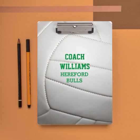 Porte-bloc Volleyball look personnalisé