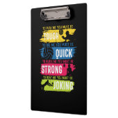Porte-bloc Volleyball Player | Tough Quick Strong (Gauche)