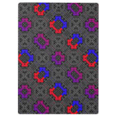 Porte-bloc Volume treize kaléidoscope art deux (Dos)