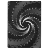 Porte-bloc Vortex foncé fractal (Dos)