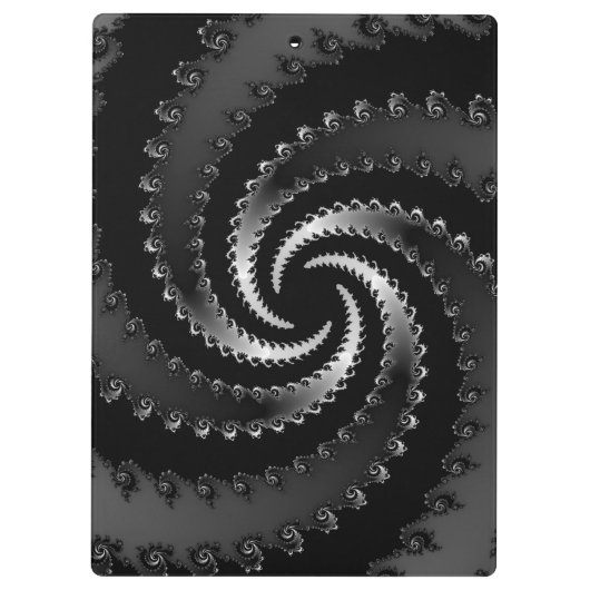 Porte-bloc Vortex foncé fractal (Dos)