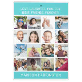 Porte-bloc VOS photos et texte (Dos)