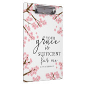 Porte-bloc Votre grâce est Suffisante Bible Cherry Blossoms (Swatch)