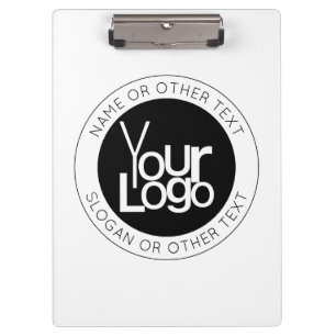 Porte-bloc Votre logo d'entreprise & Texte éditable moderne s