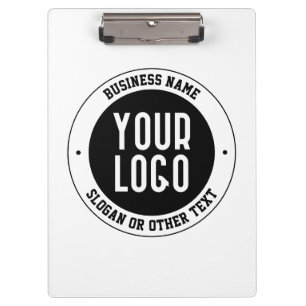 Porte-bloc Votre logo ou votre conception d'entreprise   Text