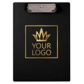 Porte-bloc Votre logo sur un Arrière - plan couleur (Devant)