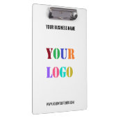 Porte-bloc Votre nom de logo Info Porte - bloc d'entreprise P (Swatch)