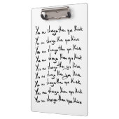 Porte-bloc Vous êtes PLUS FORT que vous ne le pensez ! (Gauche)