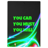 Porte-bloc Vous Pouvez (Dos)