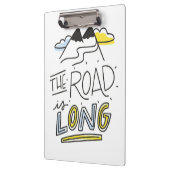 Porte-bloc Voyage Art Le chemin est long (Gauche)