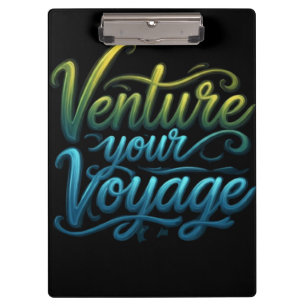 Porte-bloc Voyage vers des horizons inexplorés