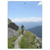 Porte-bloc VTT à la campagne (Dos)
