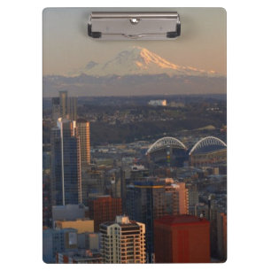 Porte-bloc Vue aérienne de l'horizon 2 de ville de Seattle