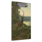 Porte-bloc Vue arrière du lac Elk Vue sur un lac (Swatch)