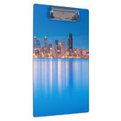Porte-bloc Vue bleue d'heure de Seattle du centre (Swatch)