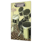 Porte-bloc Vue courbe d'un kit de tambour (Gauche)