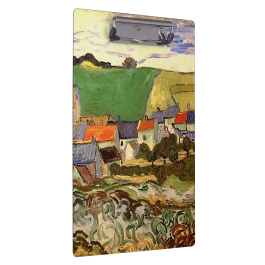 Porte-bloc Vue d'Auvers Vincent van Gogh. (Swatch)