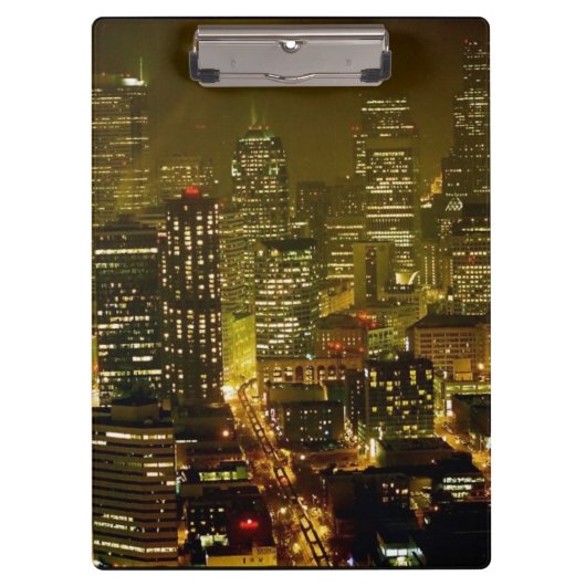 Porte-bloc Vue de ville de Seattle (Devant)