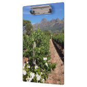 Porte-bloc Vue des vignobles. Stellenbosch (Gauche)