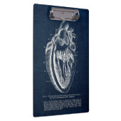 Porte-bloc Vue intérieure de l'anatomie du coeur humain (Swatch)