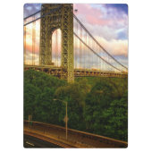 Porte-bloc Vue semblant du sud - occidental de Manhattan (Dos)