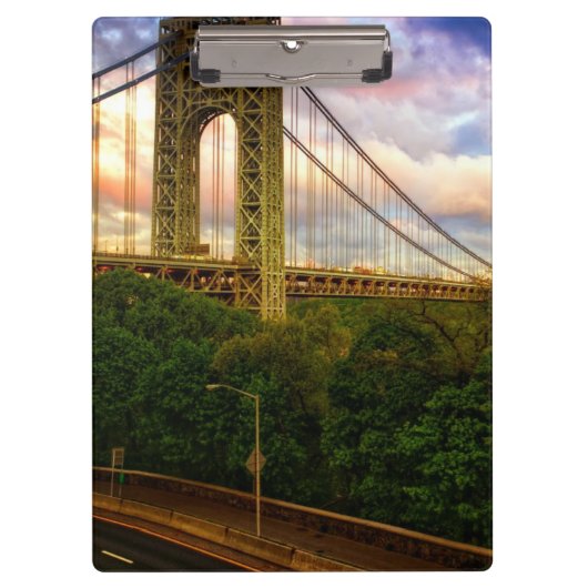 Porte-bloc Vue semblant du sud - occidental de Manhattan (Devant)