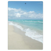 Porte-bloc Vue sur la plage de détente extrême (Dos)