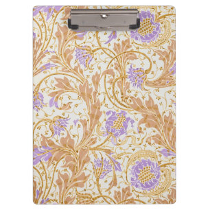Porte-bloc Walter Crane Arts and Crafts Art floral pourpre