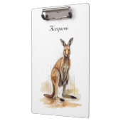 Porte-bloc Wanderer extérieur : aquarelle Kangaroo personnali (Gauche)