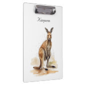 Porte-bloc Wanderer extérieur : aquarelle Kangaroo personnali (Swatch)