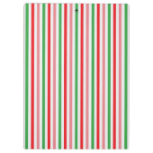Porte-bloc Watermelon Summer Stripes Papier numérique (Dos)