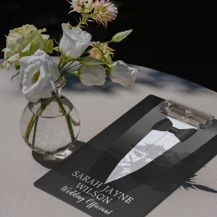 Porte-bloc Wedding Officiant Clipboard
