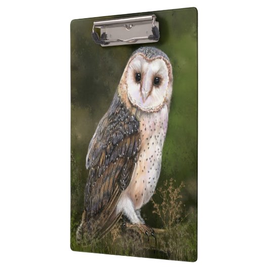 Porte-bloc Western Barn Owl Clipboard (Gauche)