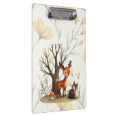 Porte-bloc Whimsical Deer & Hedgehog Clipboard  (Swatch)