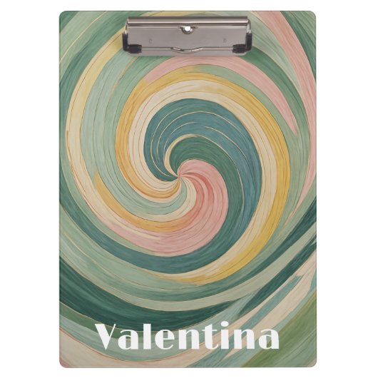 Porte-bloc Whirling Whimsy (Devant)