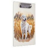 Porte-bloc White Golden Retriever Dog (Swatch)