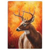 Porte-bloc Whitetail Deer (Dos)