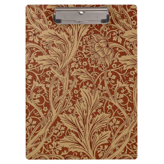 Porte-bloc William Morris Arcadia Floral Garden Flower Classi (Devant)