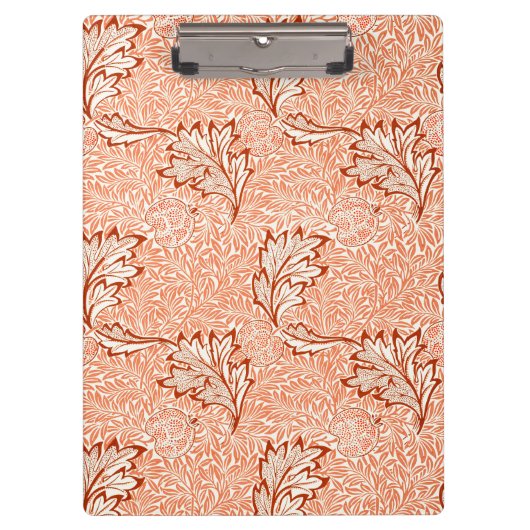 Porte-bloc William Morris Botanical Apple Design (Devant)