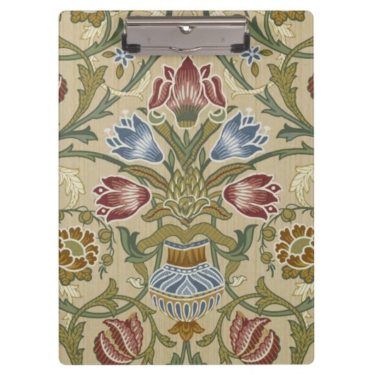 Porte-bloc William Morris Brocade Motif de fond d'écran flora (Devant)
