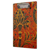 Porte-bloc William Morris Inde Floral rouge (Gauche)
