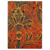 Porte-bloc William Morris Inde Floral rouge (Dos)