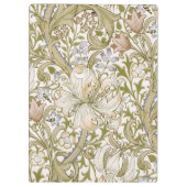 Porte-bloc William Morris Jardin Fleur de Lys Classique (Dos)