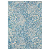 Porte-bloc William Morris, Monogramme Art Nouveau Blue Marigo (Dos)
