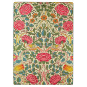 Porte-bloc William Morris Rose Floral Chintz rose (Dos)