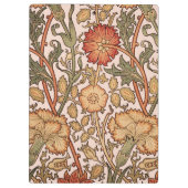 Porte-bloc William Morris Rose Flower Fond d'écran Motif (Dos)