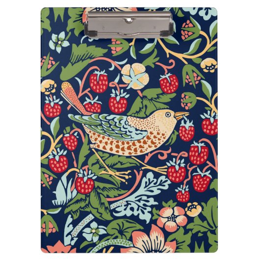 Porte-bloc William Morris Strawberry Thief (Devant)